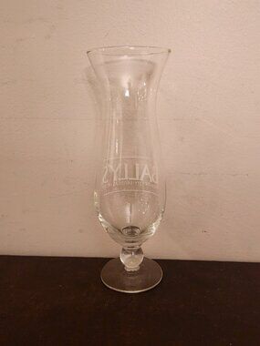 Bally's Casino Hotels Souvenir Large 10-inch Hurricane Drink Glass